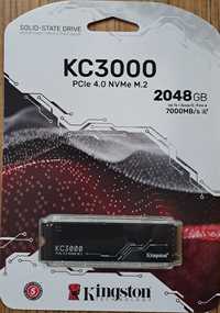 SSD Kingston 2TB M.2 PCIe Gen4 NVMe KC3000