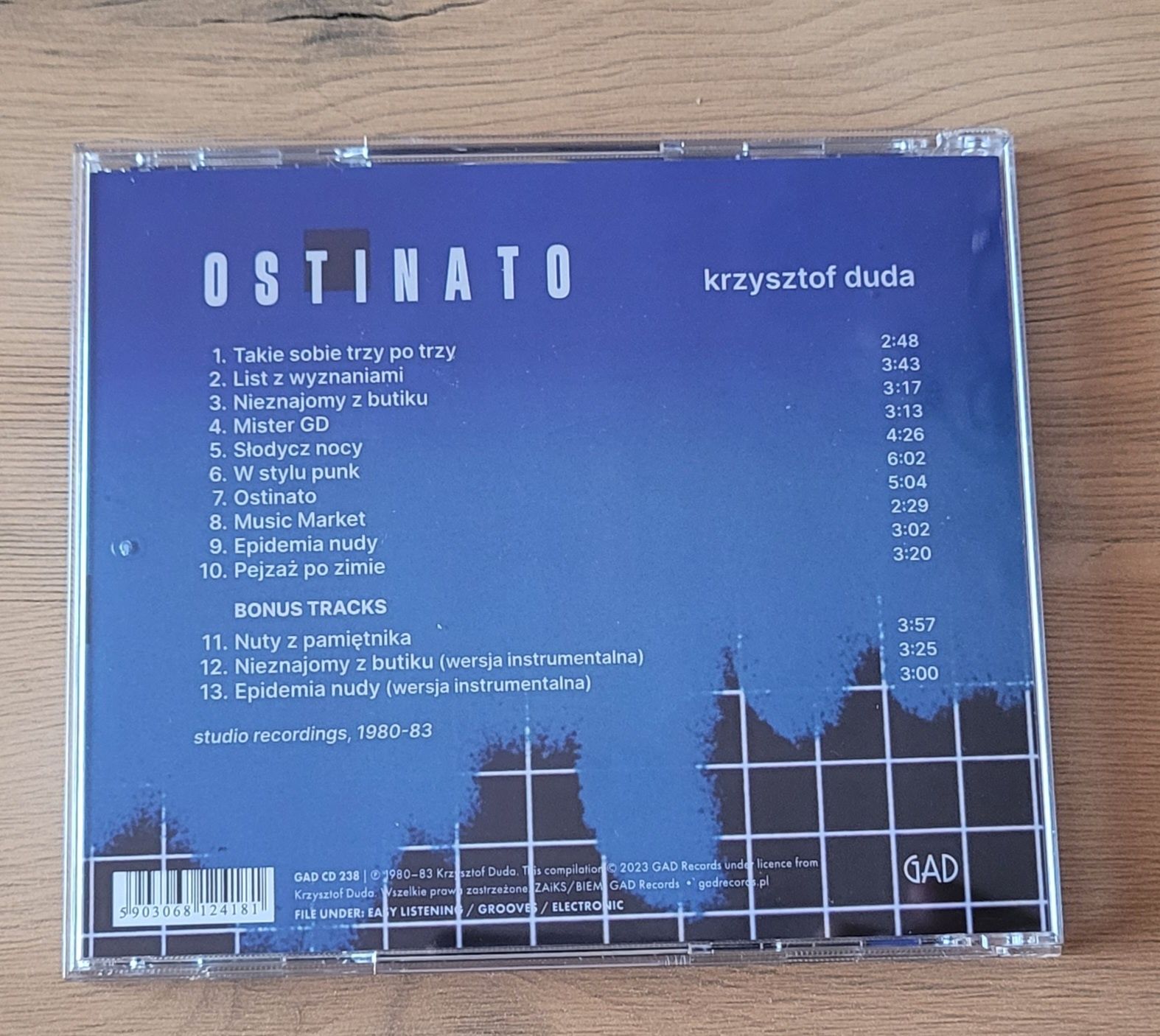 Krzysztof Duda - Ostinato cd