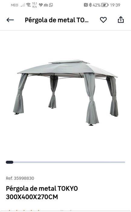 Pergola Metal Jardim