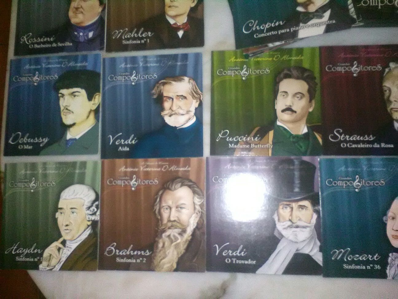 Colecção Cd's Grandes Compositores