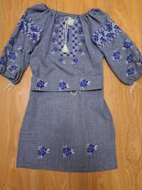 Платье вышиванка 44-46 р