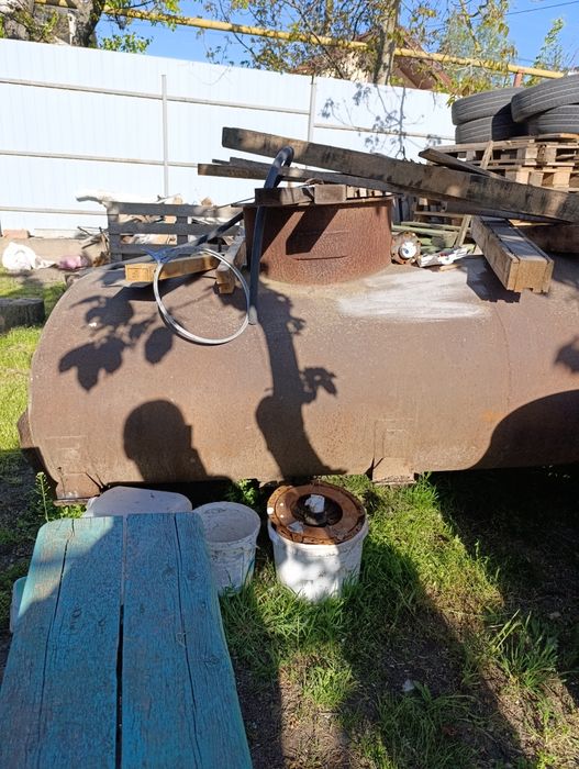 Бочка металлическая