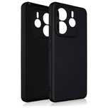 Etui Beline Silicone Do Xiaomi Redmi     Note 14 5G Czarny
