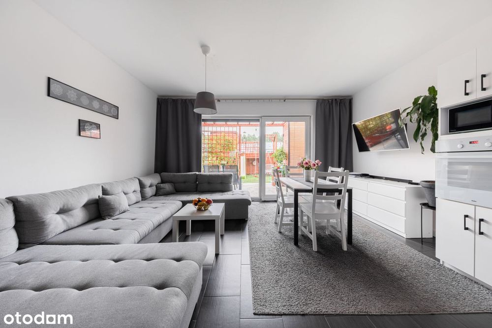 Gotowy, urządzony 4 pokojowy dom z ogródkiem