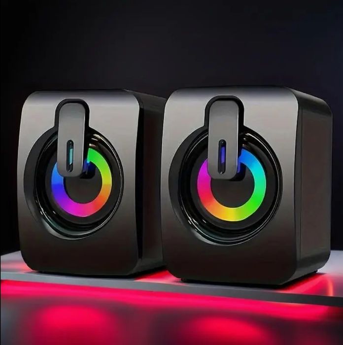 ‼️New‼️Комп'ютерні колонки з RGB підсвіткою ‼️Top‼️