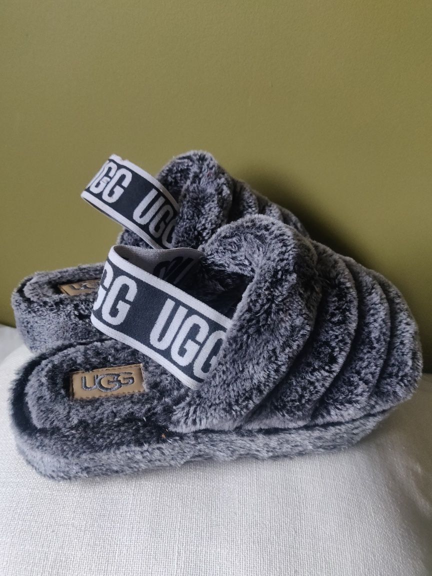 Sandały klapki kapcie UGG 39 szare