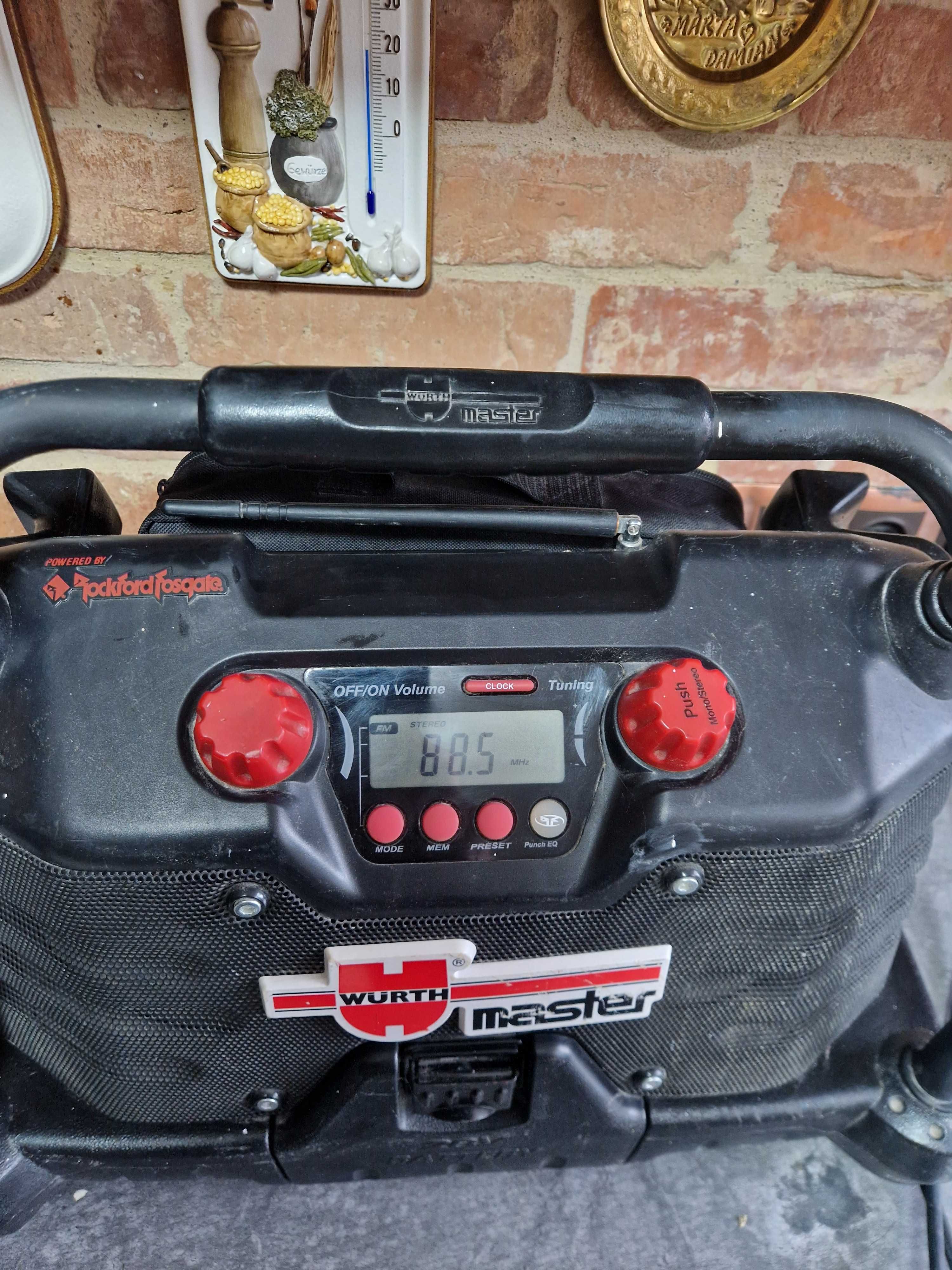 Radio budowlane  Wurth master