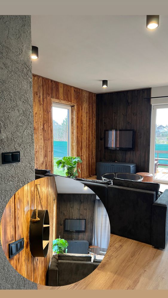 Sierpień BRAK MIEJSC . Domek całoroczny  z jacuzzi