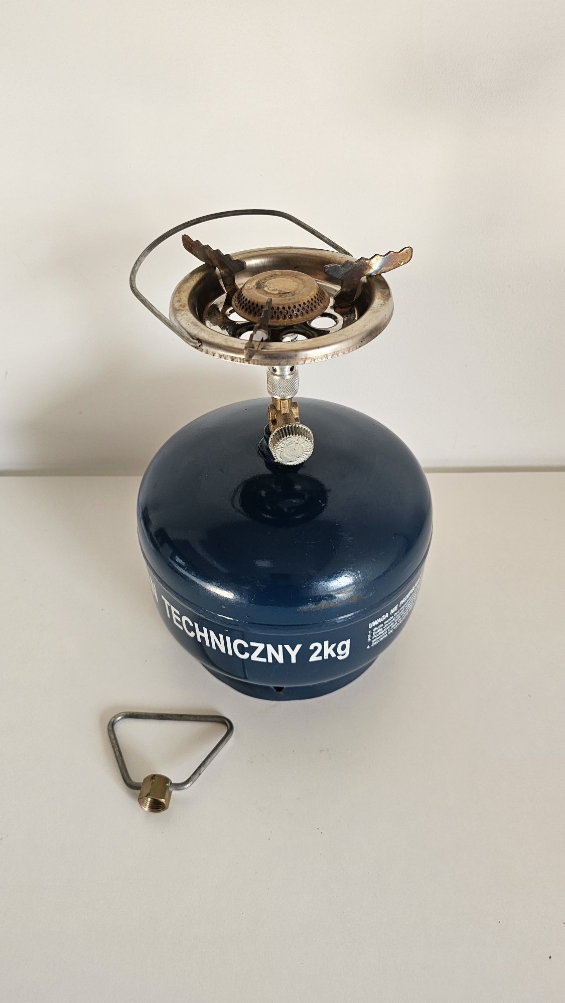 Butla gazowa 2kg, z palnikiem.