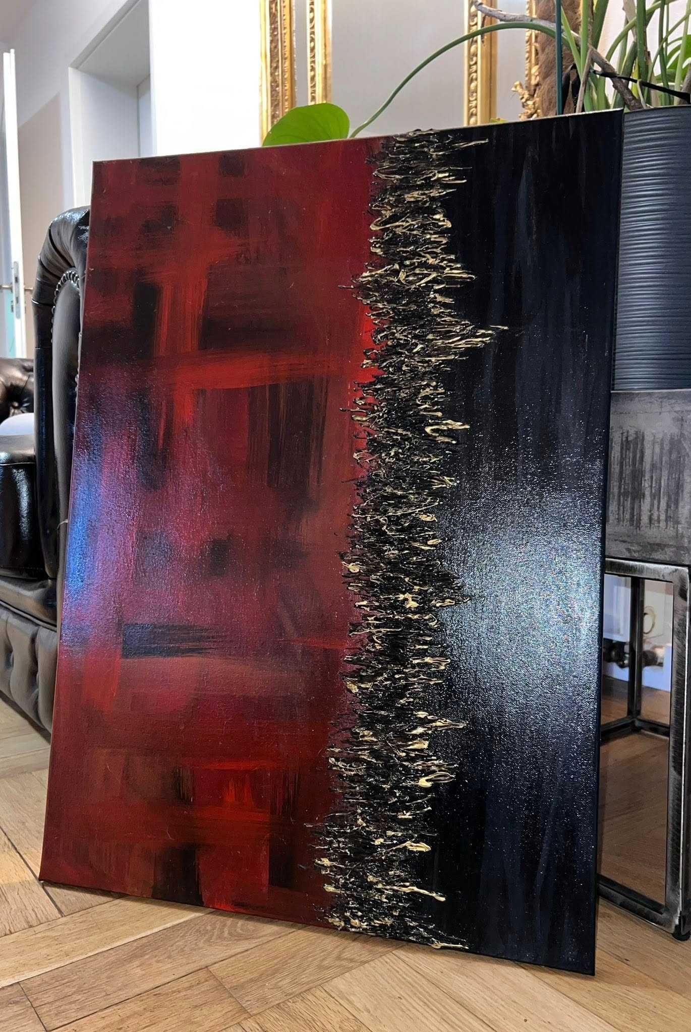 obraz strukturalny w formacie 50x70 cm