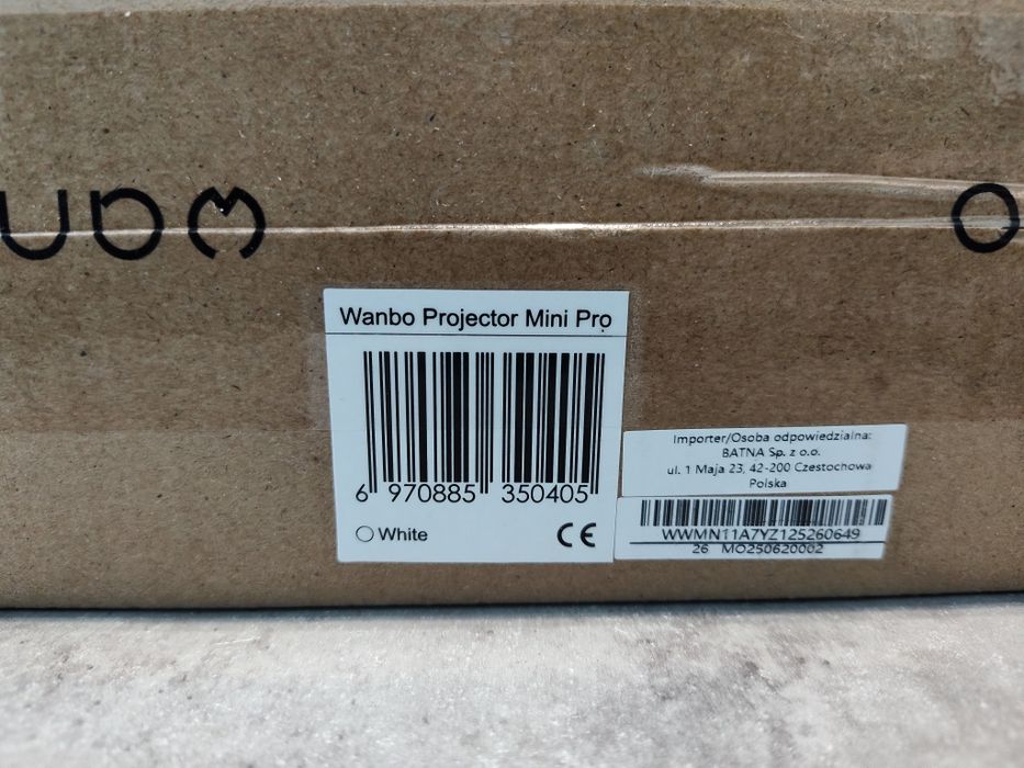 Проектор Wanbo Mini Pro WPE01 • Новий!