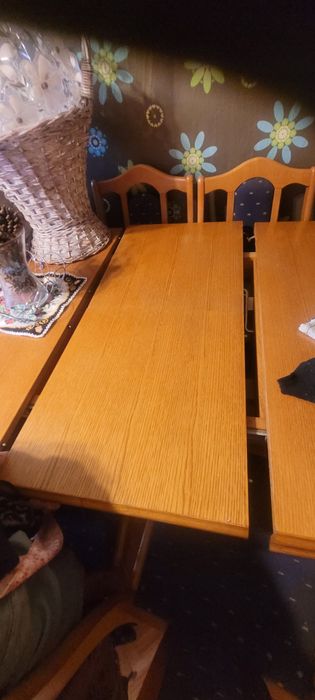 Stół rozkladany  drewniany  na ogródek
