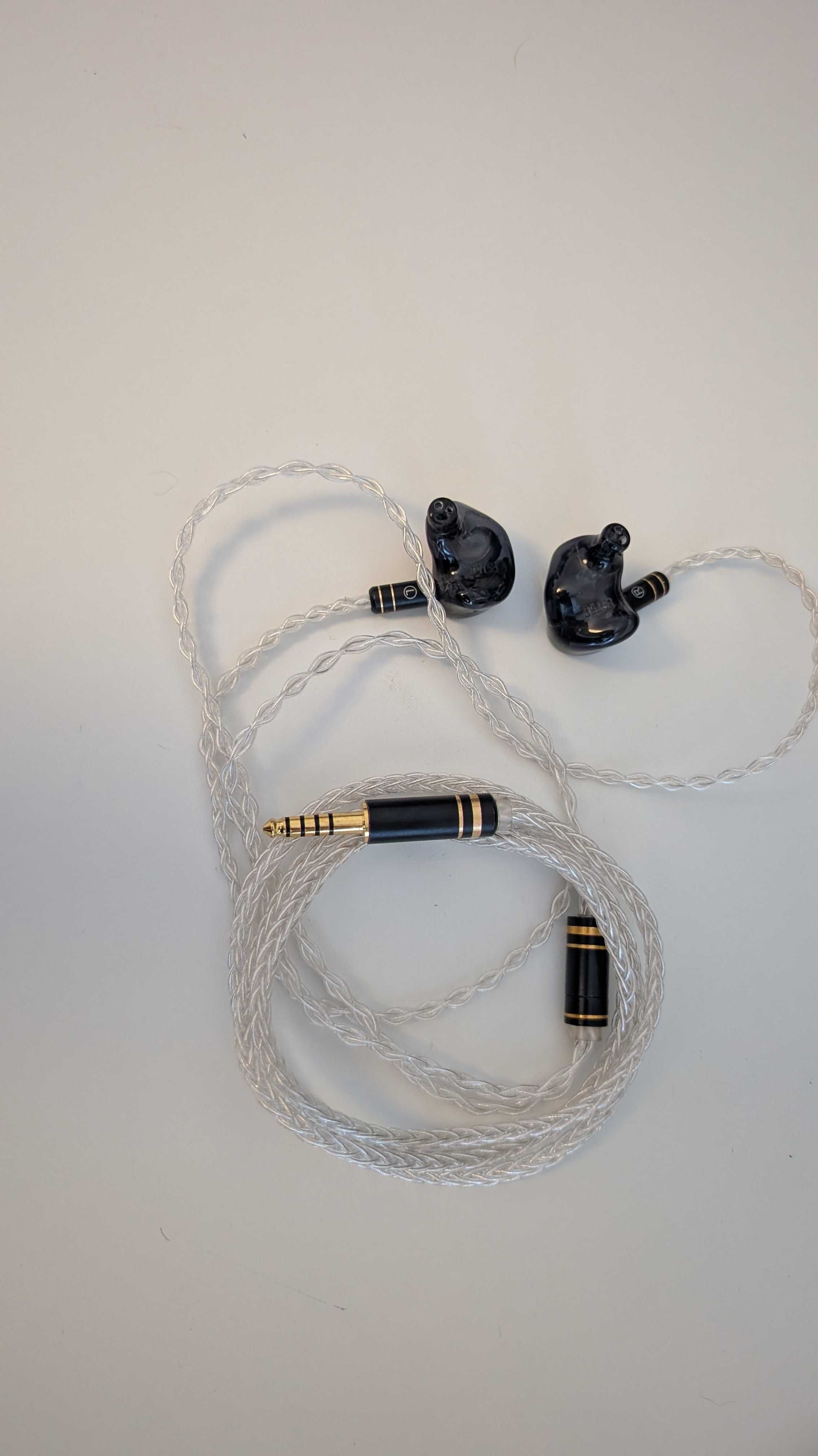 Słuchawki dokanałowe ISN Audio EST50 tri-bryda 1DD 2BA 2EST