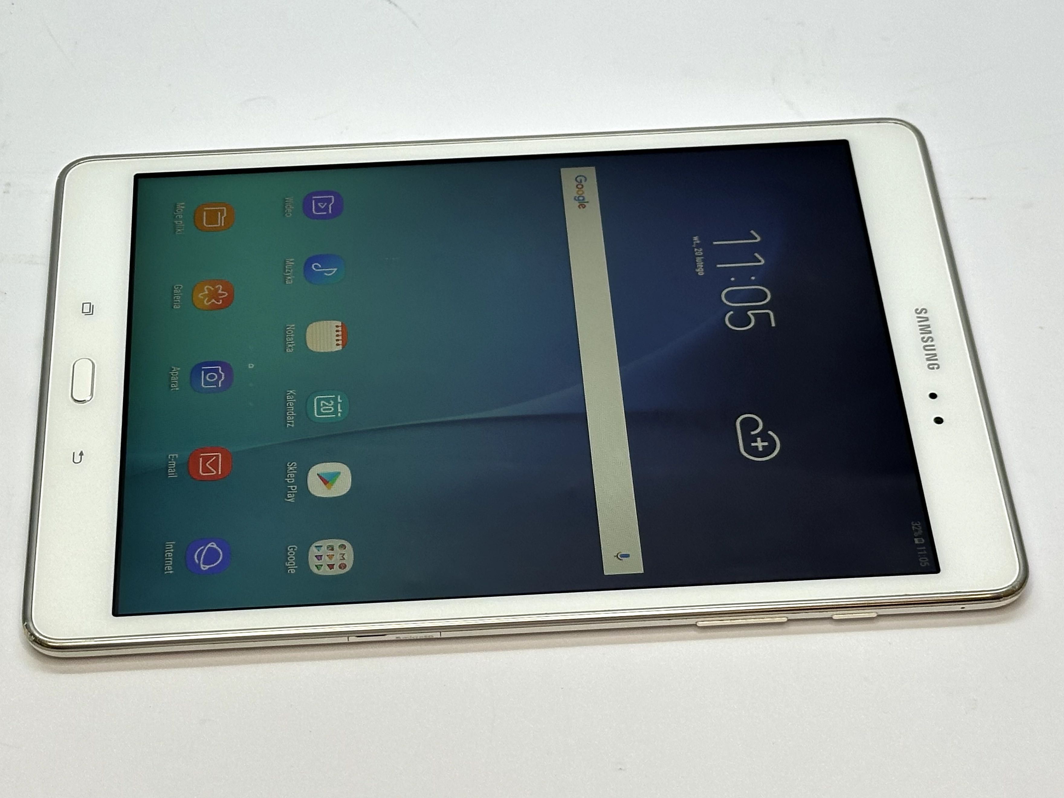 zadbany tablet samsung tab a T550 16GB white
