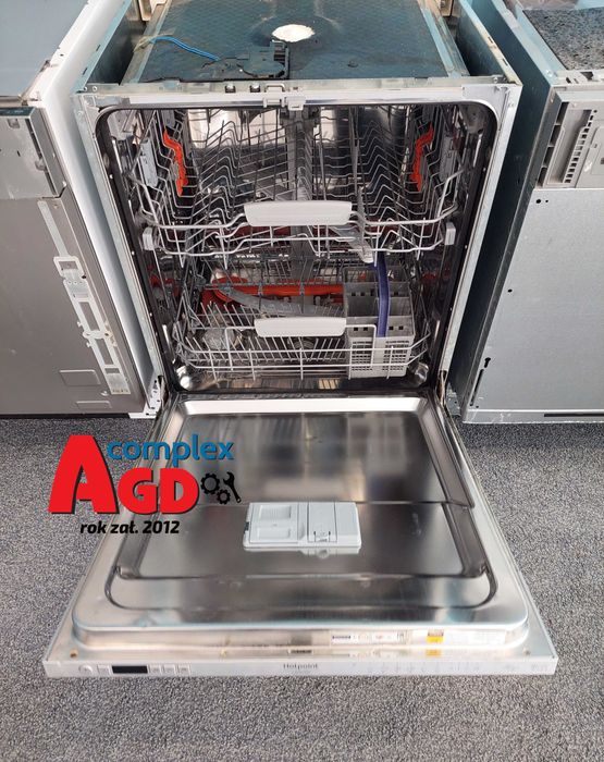 ROK GWARANCJA Zmywarka Hotpoint HIC3C26NWF 60cm Autom. otwierane drzwi