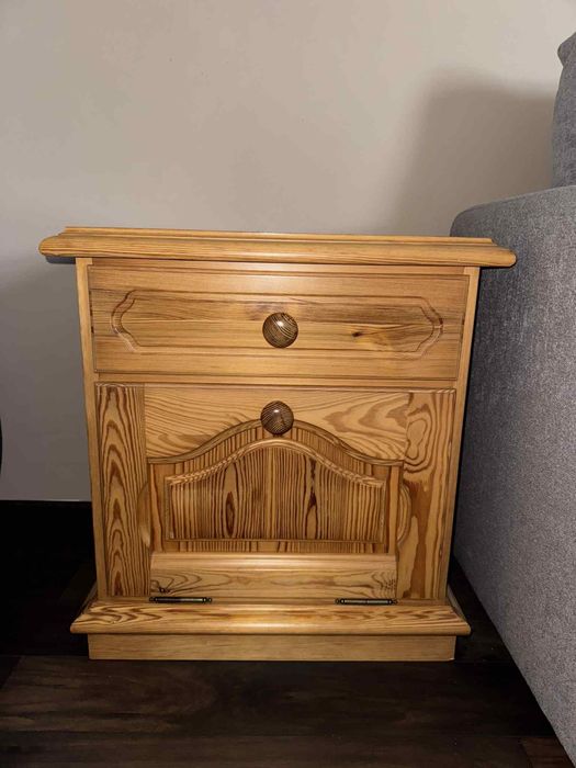 Szafka nocna sosnowa drewno Wrocław
