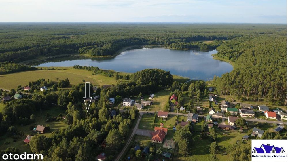 Dom nad jeziorem z dostępem do rzeki