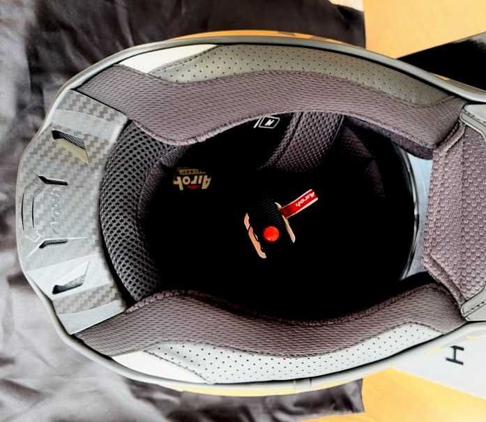 Capacete Airoh Commander Gold Matt NOVO (40% Desconto) Tam XS-S-L-XL