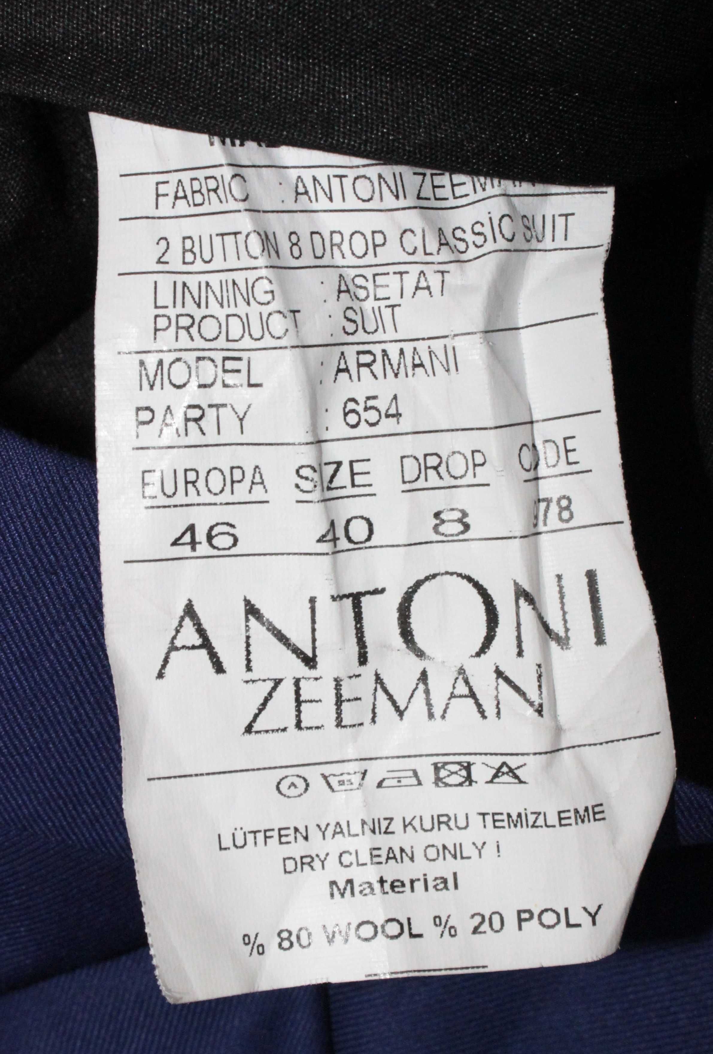 Костюм на выпускной Antoni Zeeman