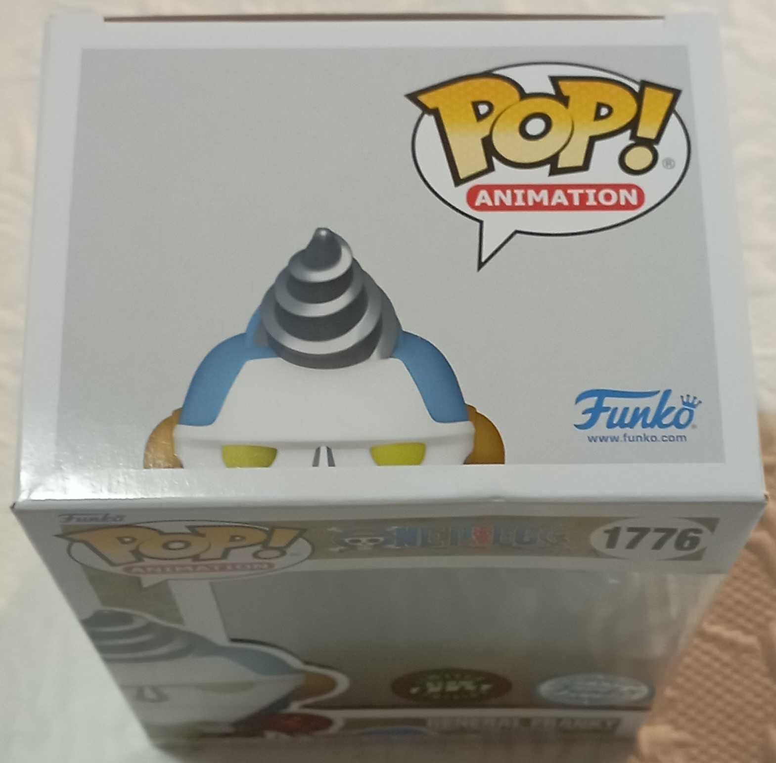 funko pop one piece 1776 general franky special edition glow chase