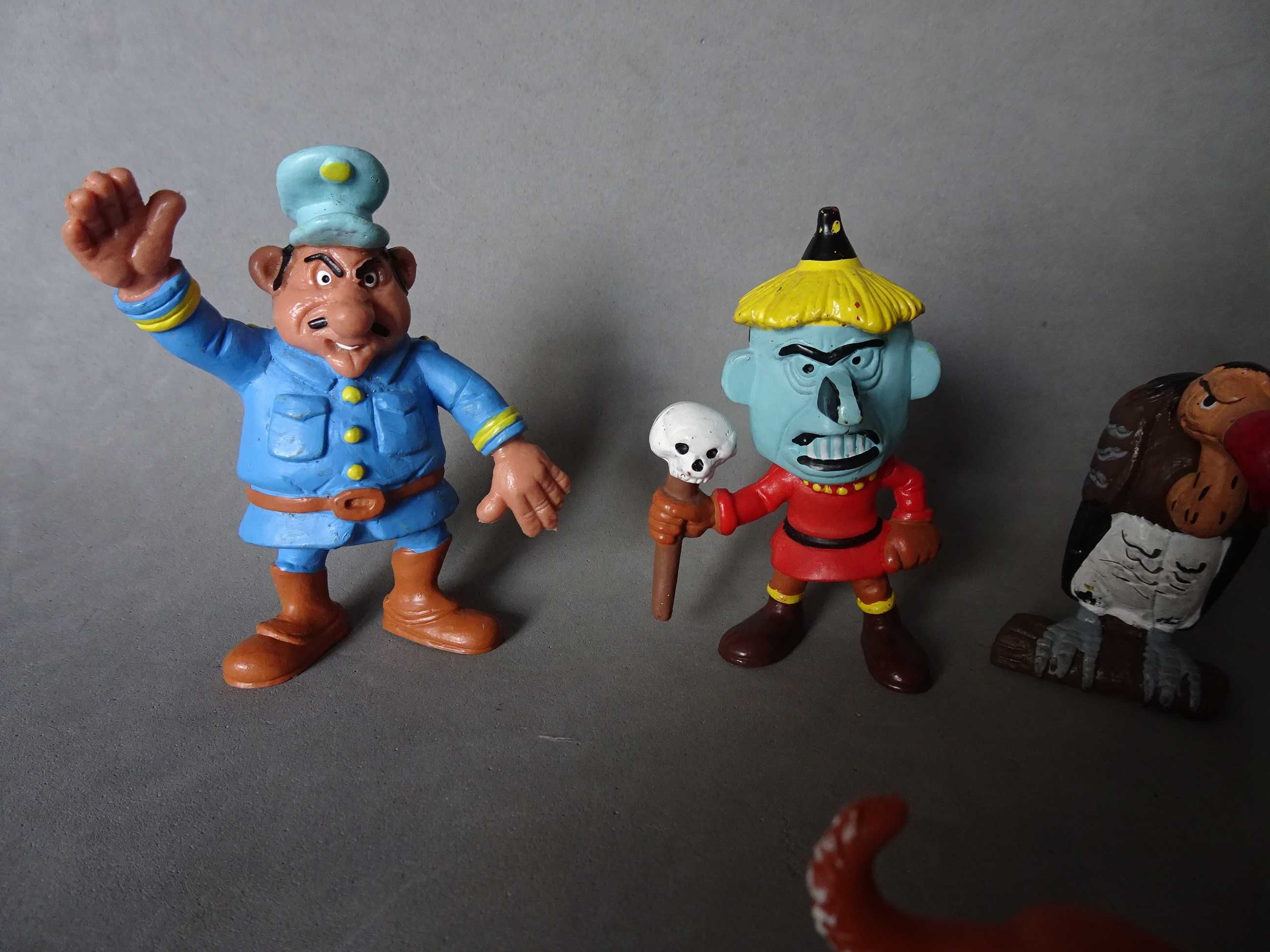 Figuras em PVC da coleção Lucky Luke