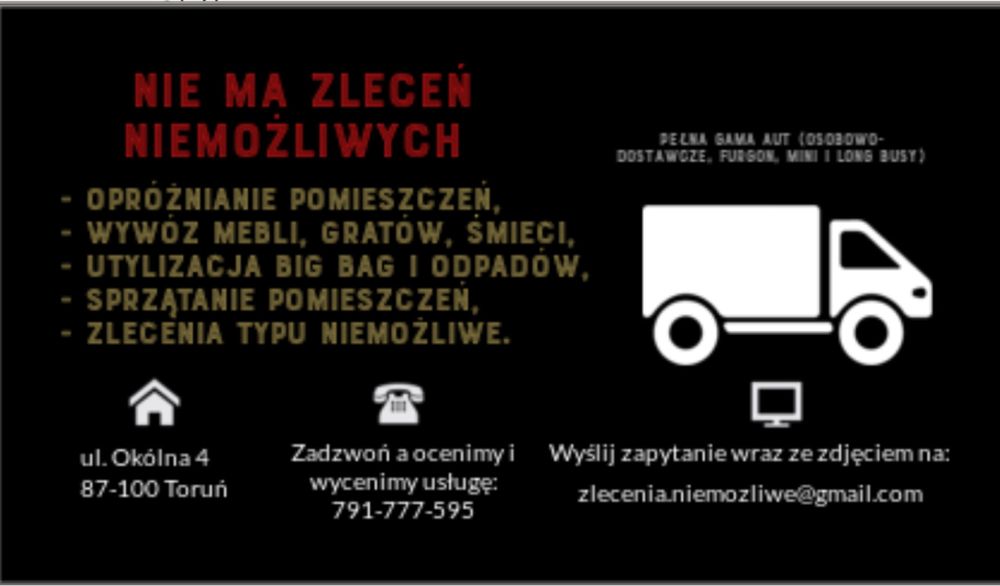 Wywóz opróżnianie mieszkań piwnicy garaży strychu staroci mebli gratów