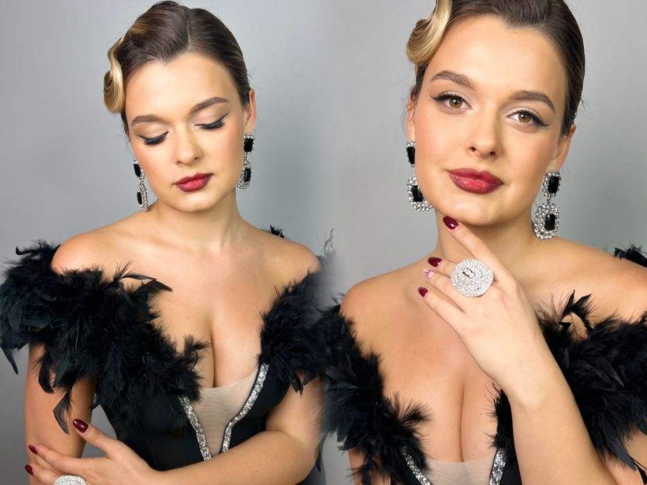 Makijaż okolicznościowy! Henna pudrowa !