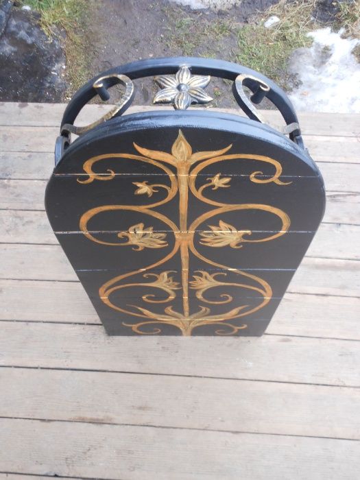 Столик барний, кавовий, ручна робота, кований. Кавовий барний стіл