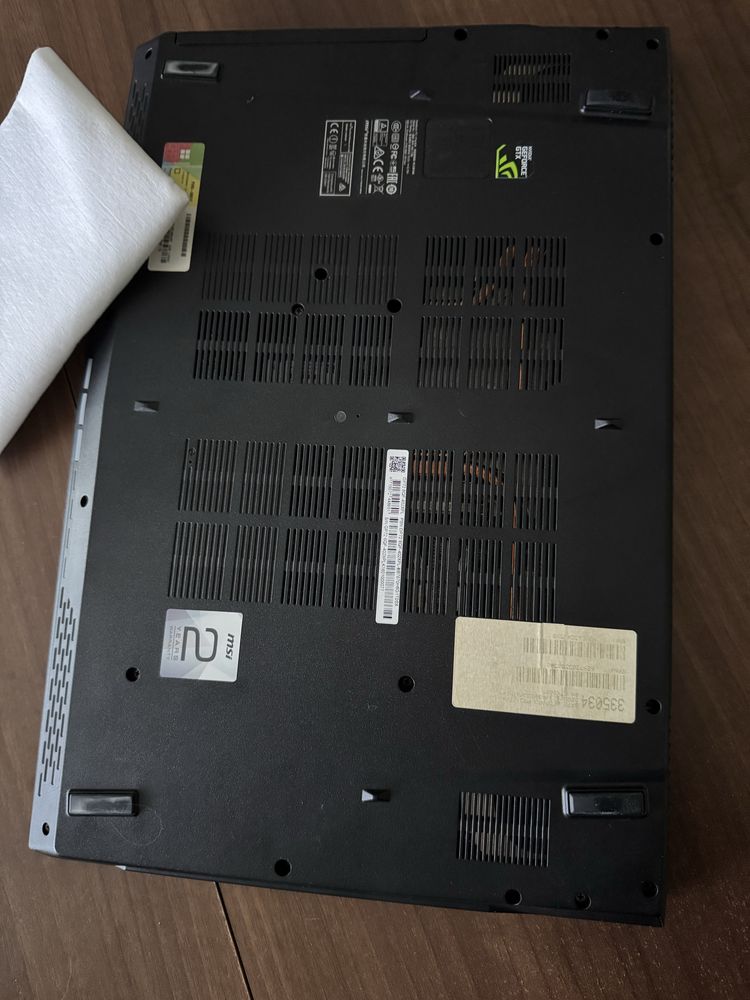 Laptop gamingowy MSI Leopard Pro gp72 6qf