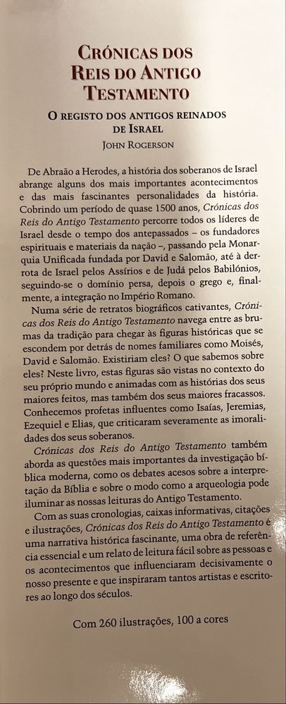 Crónicas dos Reis do Antigo Testamento - Registo Reinados Israel