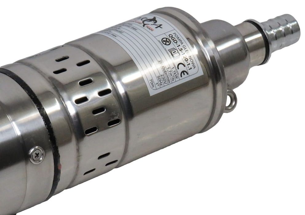 MAR-POL POMPA GŁĘBINOWA śrubowa do wody studni 1100W 70M M799132