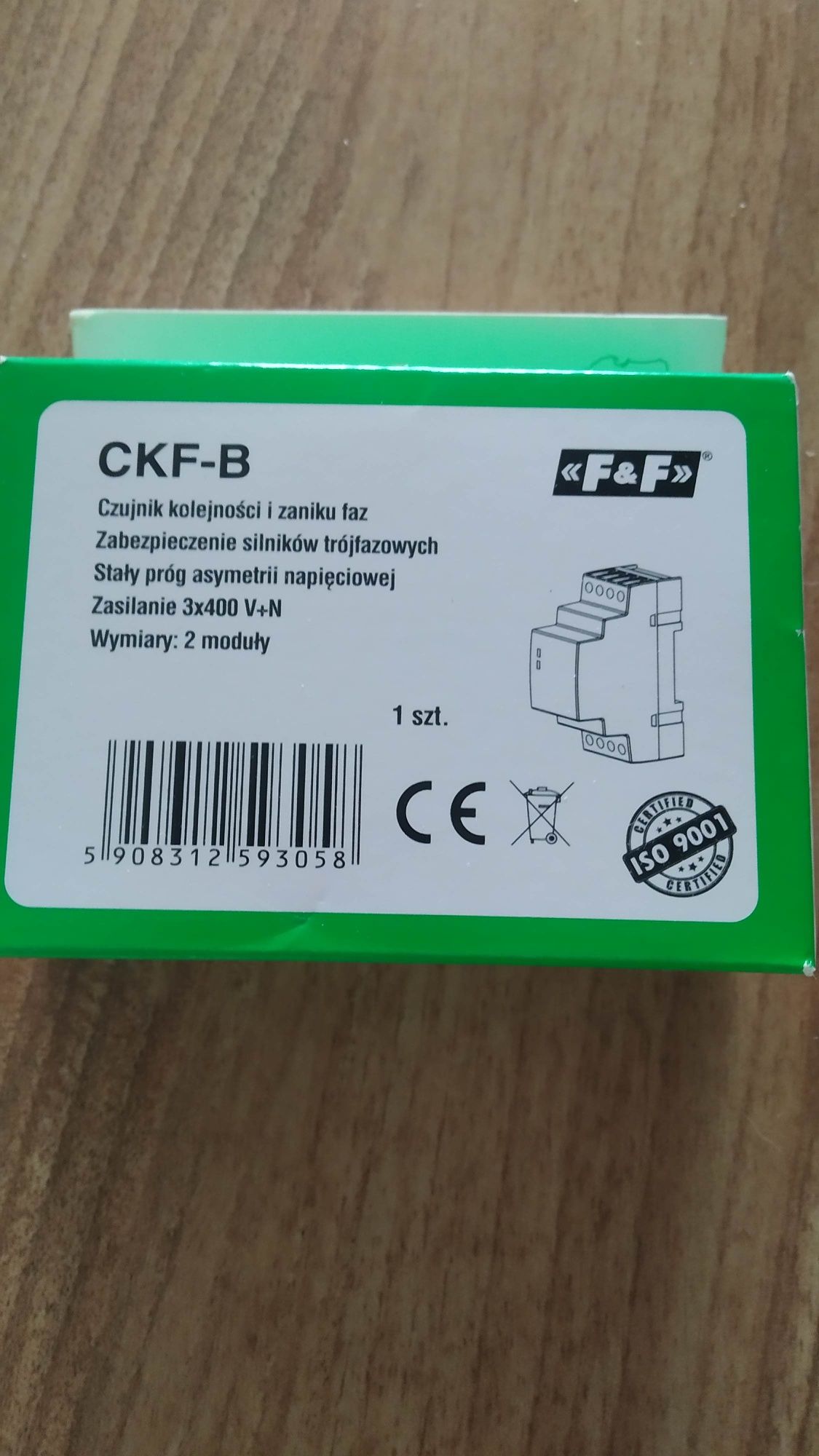 CKF-B f&f Czujnik kolejności i zaniku fazy CKF-B