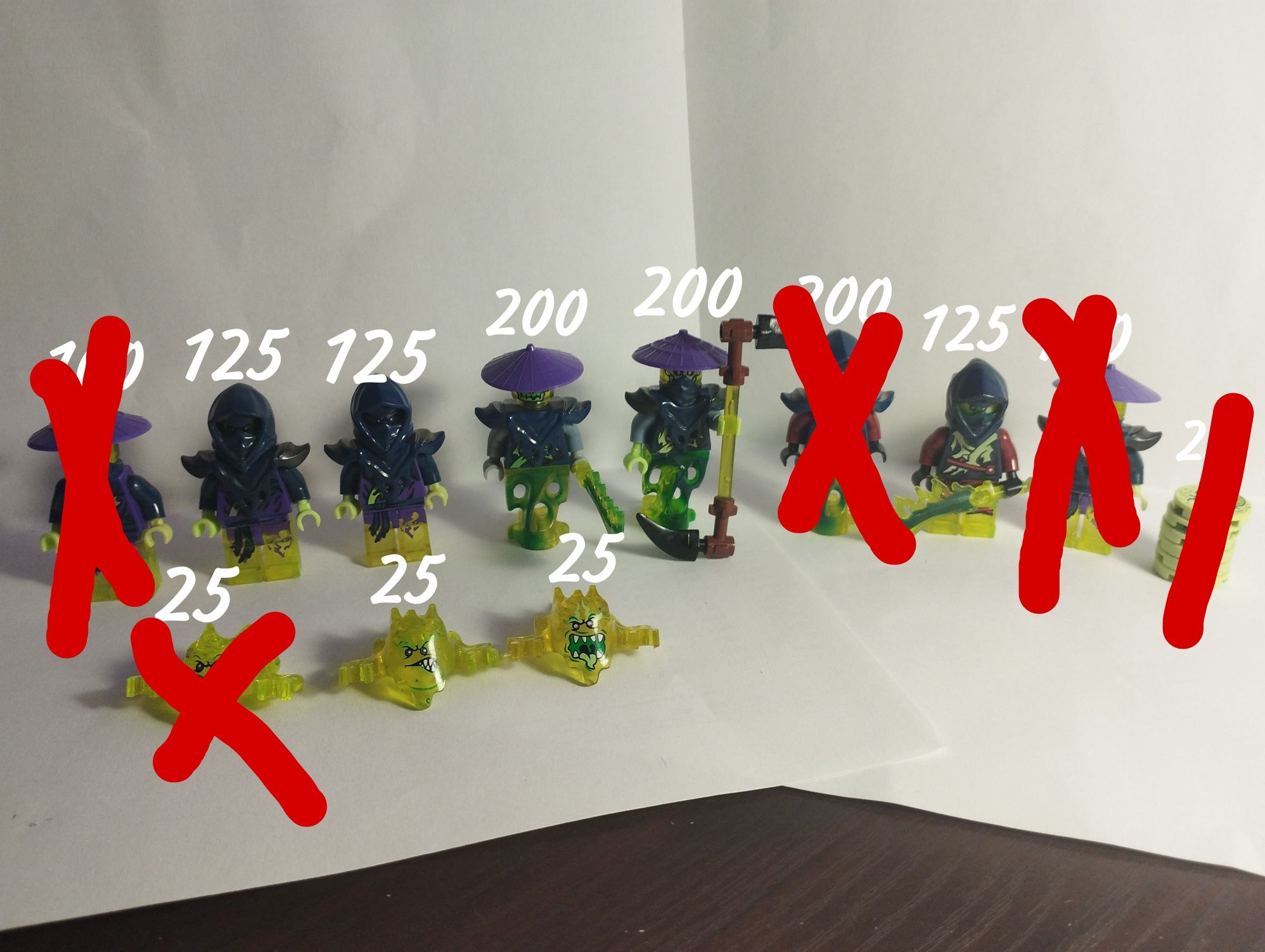 Фігурки Lego Ninjago привиди