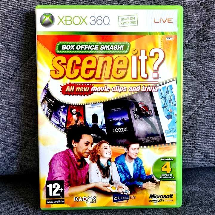 Scene It? Box Office Smash Xbox 360 Pudełkowa