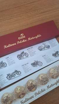 Kolekcja monet |Kultowe polskie motocykle| komplet