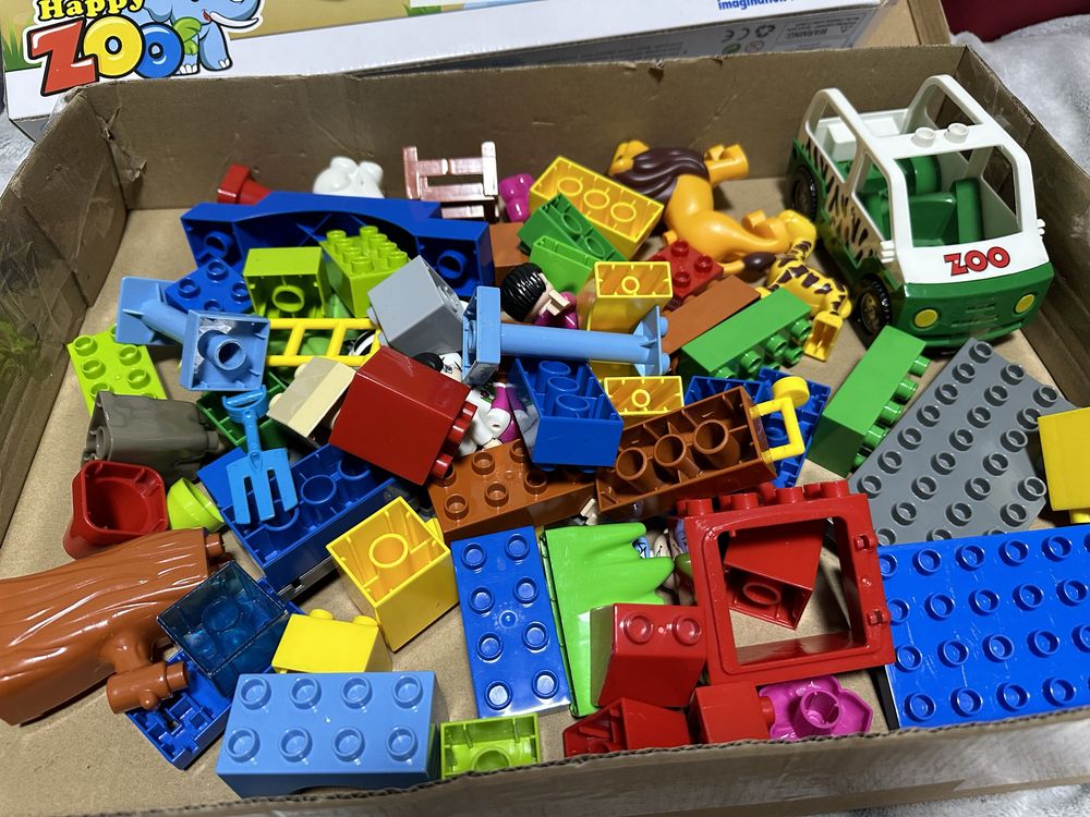 Конструктор JDLT Зоопарк лего дупло lego duplo zoo животные