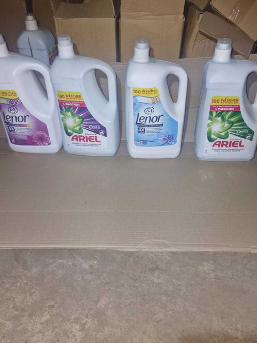 Płyn do prania 5l z Niemiec Ariel/Lenor 100 prań