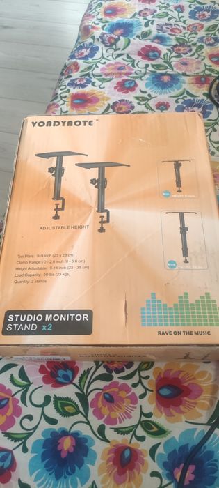 VONDYNOTE Podstawki pod monitor , głośniki