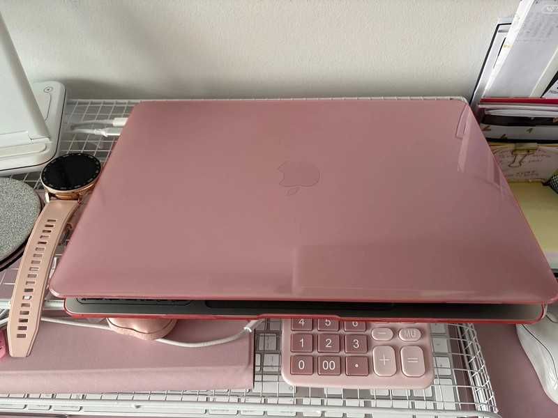 Etui obudowa Macbook Air 13 13.6 Glitter clear