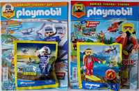 3 X magazyn 2/2022 PLAYMOBIL  pilot policjant nurek +pracownik