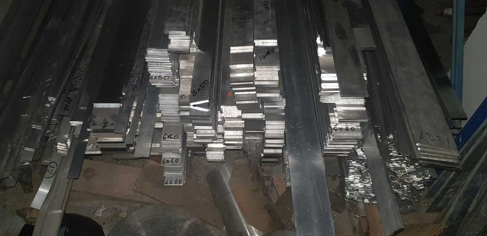 Полоси, профіля, марок АД0, АД31, АД31Т5, різні розміри