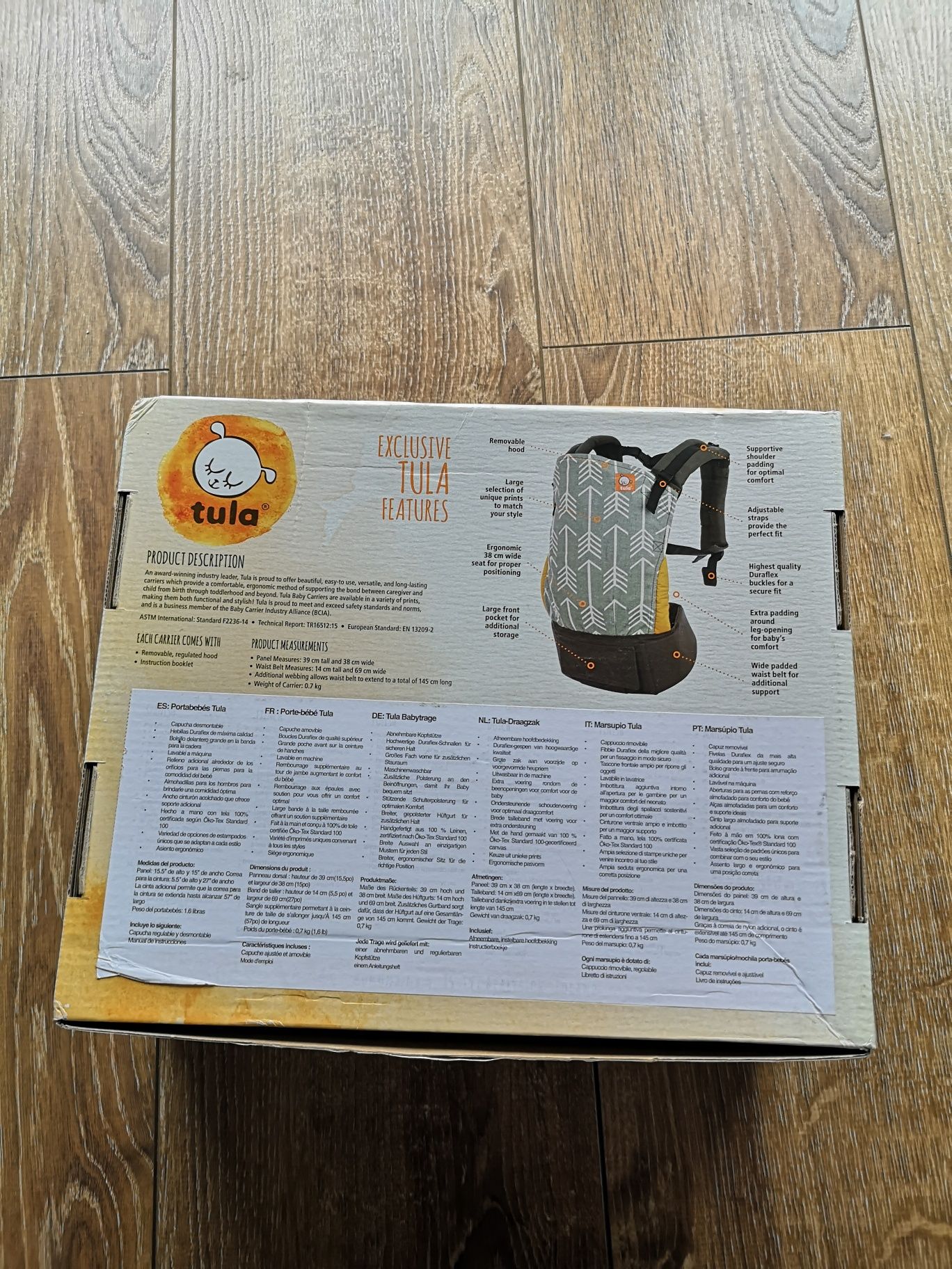 Nosidełko ergonomiczne dla dzieci.