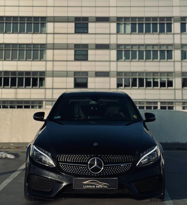 Wynajem aut klasy premium. Mercedes C43 AMG