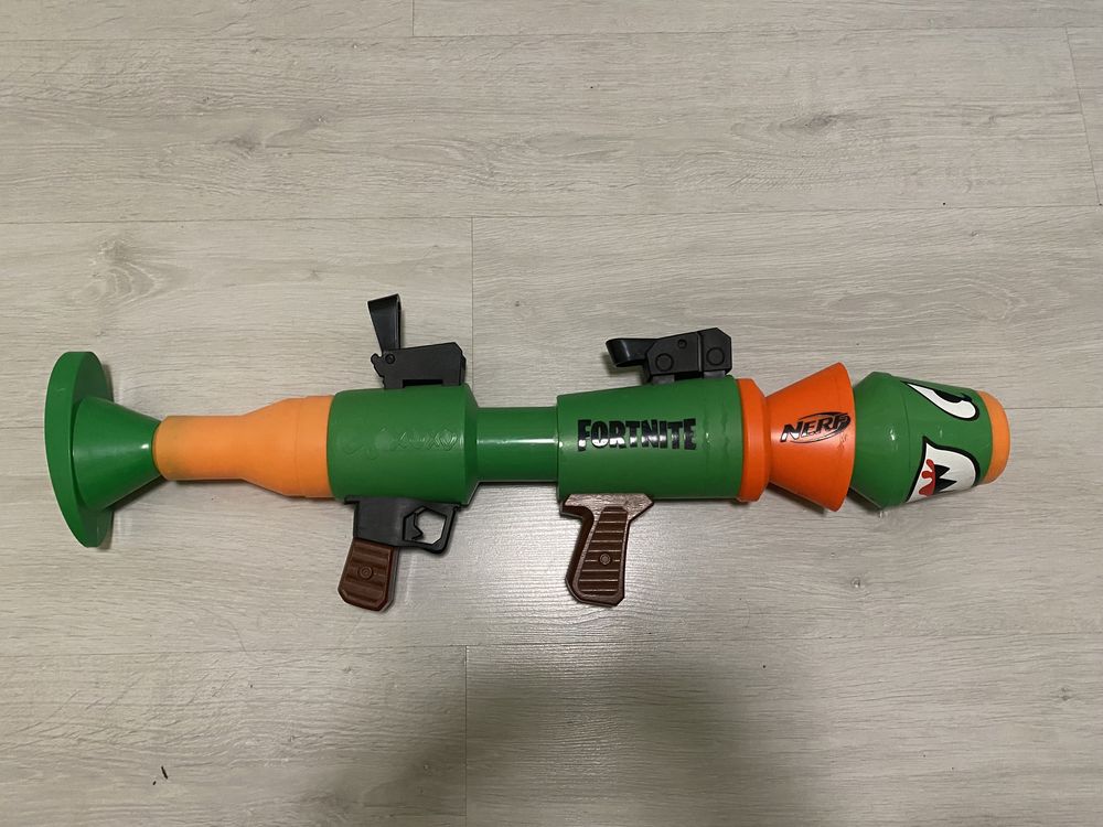 NERF, Fortnite, wyrzutnia, Rusty Rocket, E7511