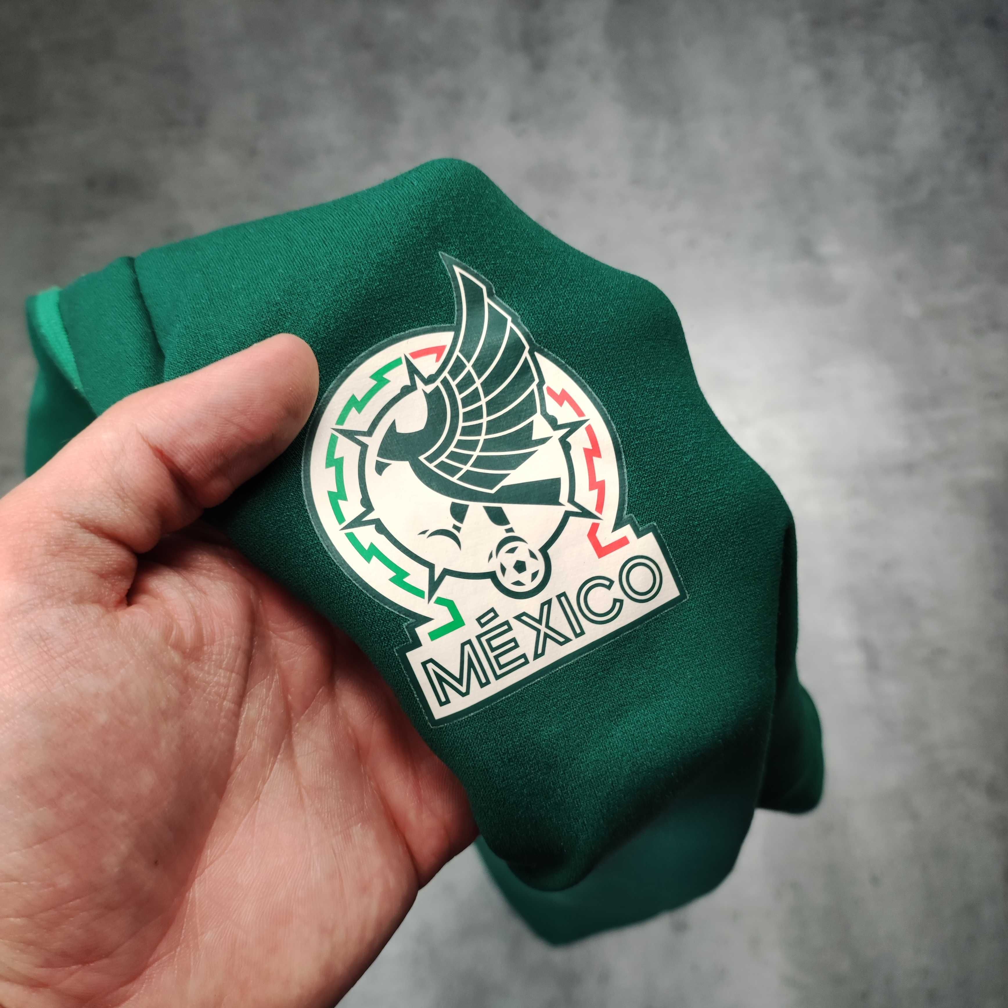 MĘSKIE Dresy Sportowe Śliskie Piłka Nożna Adidas Reprezentacja Meksyk