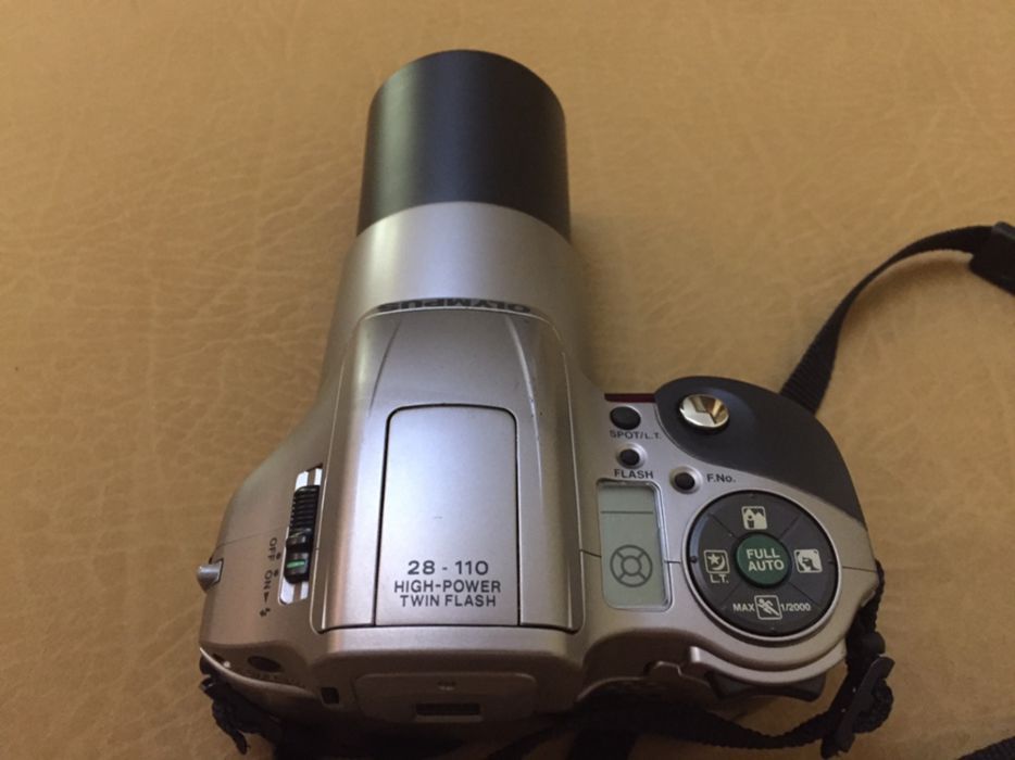 câmera fotográfica olympus is-200+objetiva (REBAIXA)