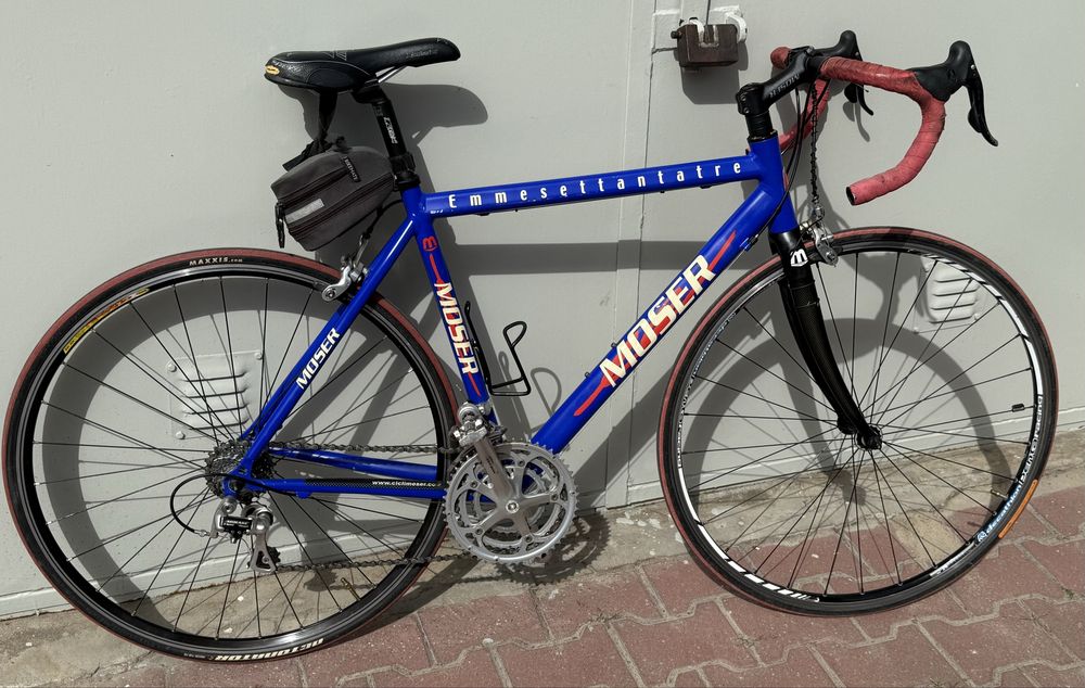 Rower szosowy F. Moser karbon  alu  campagnolo