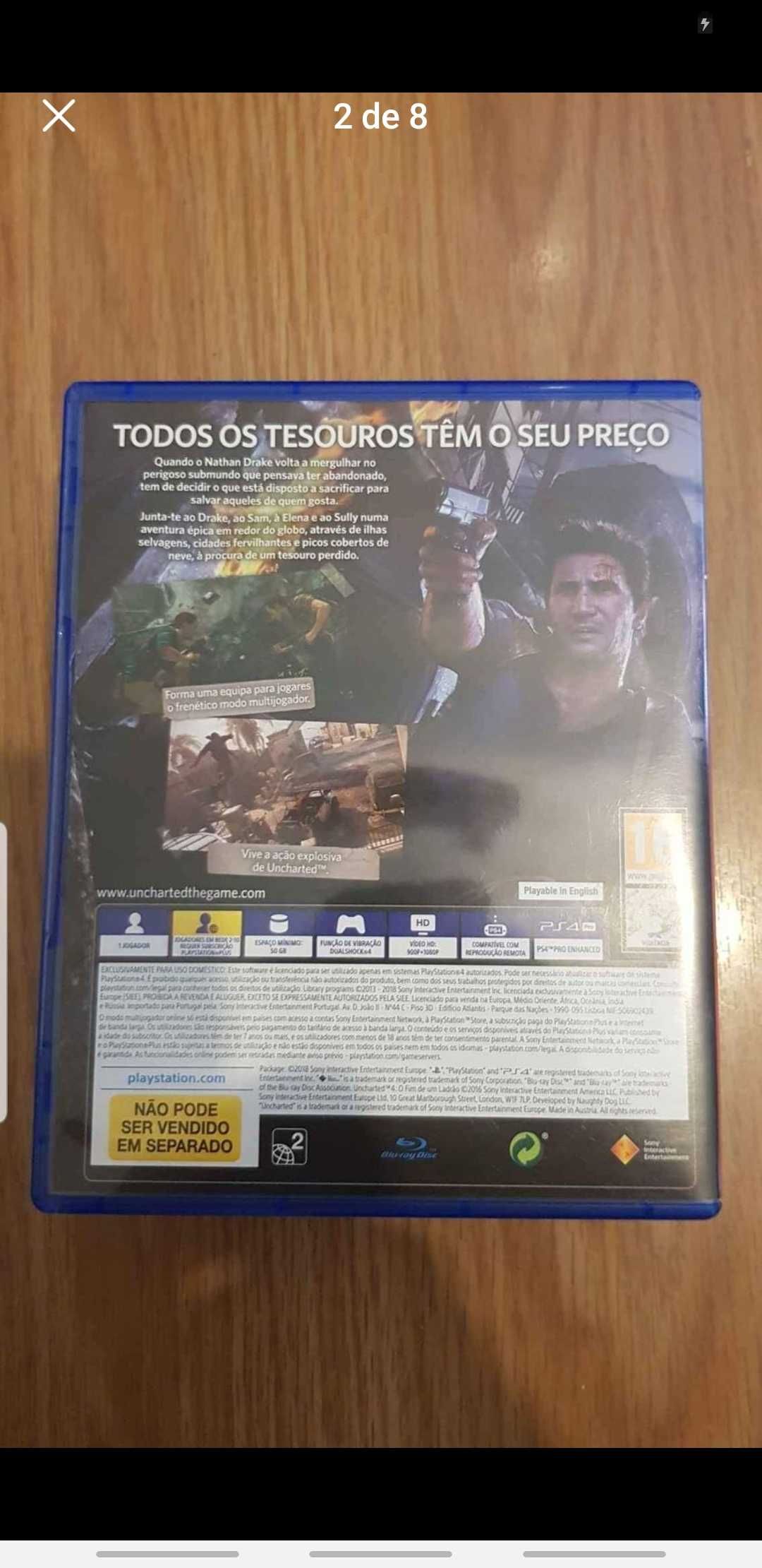 4 Jogos de PS4 20€ cada um!