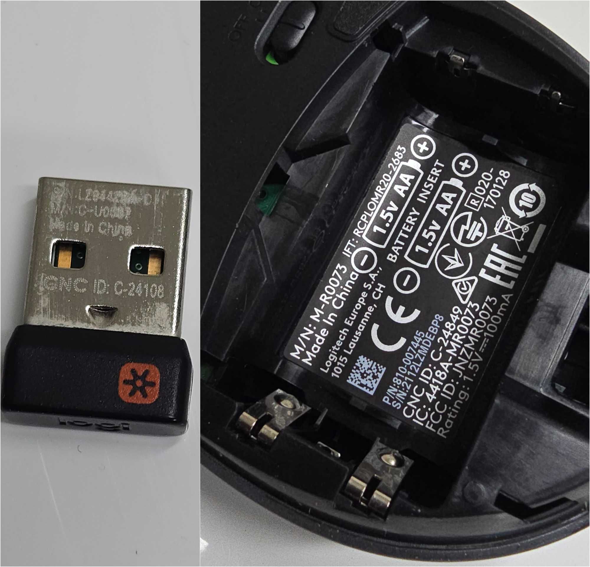 Myszka Logitech M705 Matarathon mysz bezprzewodowa