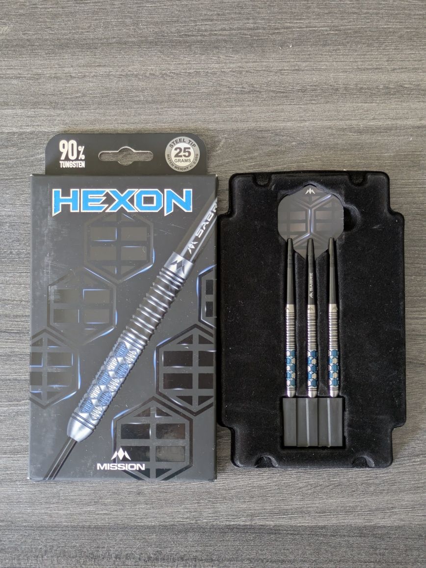 HEXON by Mission lotki steel dart